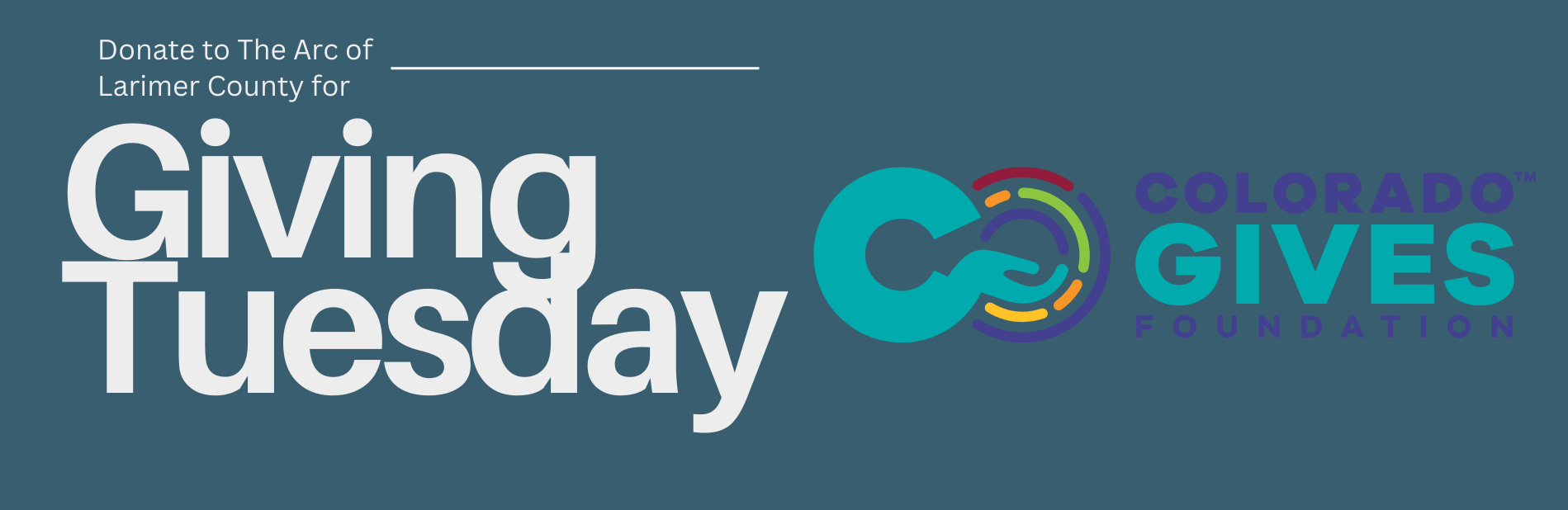 Donate to the Arc of Larimer County for Giving Tuesday