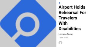 the arc airport holds rehearsal for travelers with disabilities open graph